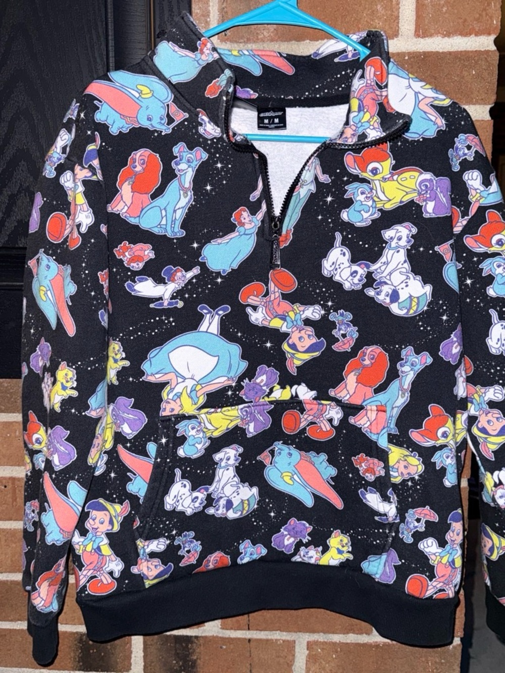 Disney 100th anniversary zip up hoodie with cartoon characters - Picture 2 of 6